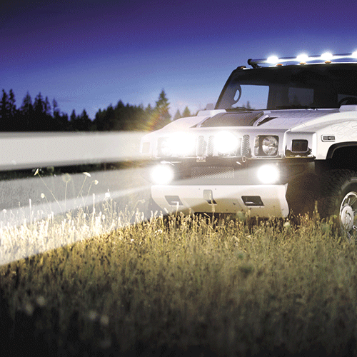 hummer h2 daytime running lights