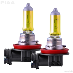 H11 Solar Yellow Twin Pack Halogen Bulbs H11 Plasma Ion Yellow Twin Pack  Halogen Bulbs