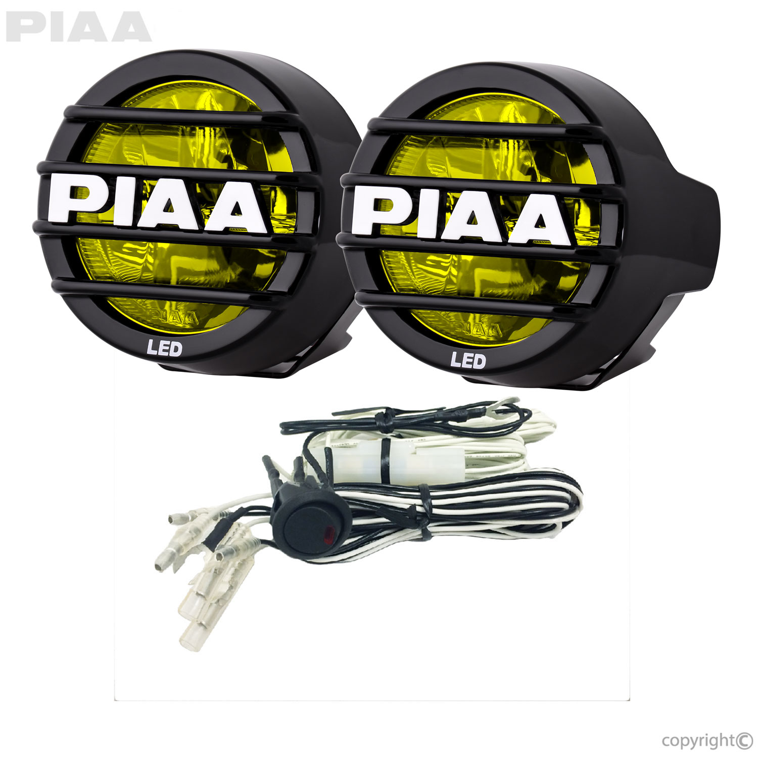 PIAA | PIAA LP530 LED Yellow Driving Beam Kit #22-05372